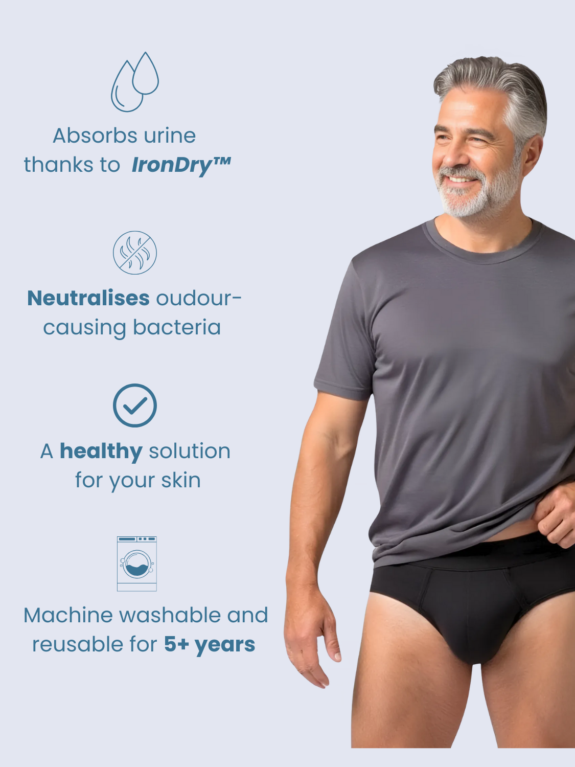 NEW: Ben’s Original Incontinence Brief